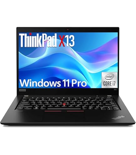●カメラなし♪SSD新品　Lenovo ThinkPad X13 Gen1　① Amazon.com: Lenovo ThinkPad X13 Gen 1 Laptop, Intel Core i5-10210U