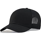TSSGBL M, L, XL, XXL Snapback Trucker Hats Baseball Caps Adjustable Blank Mesh Back Ball Caps for Men Women
