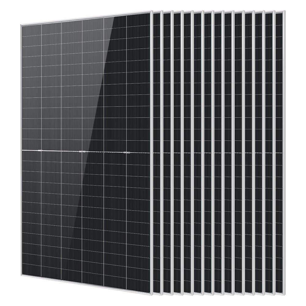 Photo 1 of SUNGOLDPOWER UL61730 N-type 14PCS 590W Bifacial Solar Panels,16BB High Efficiency Monocrystalline Solar panel for Energy Storage,Charging Station, Household,On/Off Grid Solar System (14x590W Bifacial)