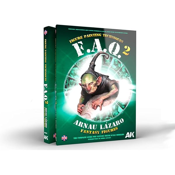 Amazon.com: AK Book AK525 FAQ 2 FANTASY FIGURES PAINTING