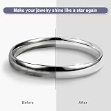 HAYSLAND 4 Pack Jewelry Cleaning Cloth 100% Cotton Silver Gold Platinum view 4
