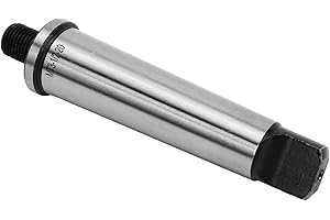 EUJGOOV 3MT Shank to 1/2in‑20 Threaded Drill Chuck Arbor Morse Taper Shank Arbor for Lathes and Drill Presses