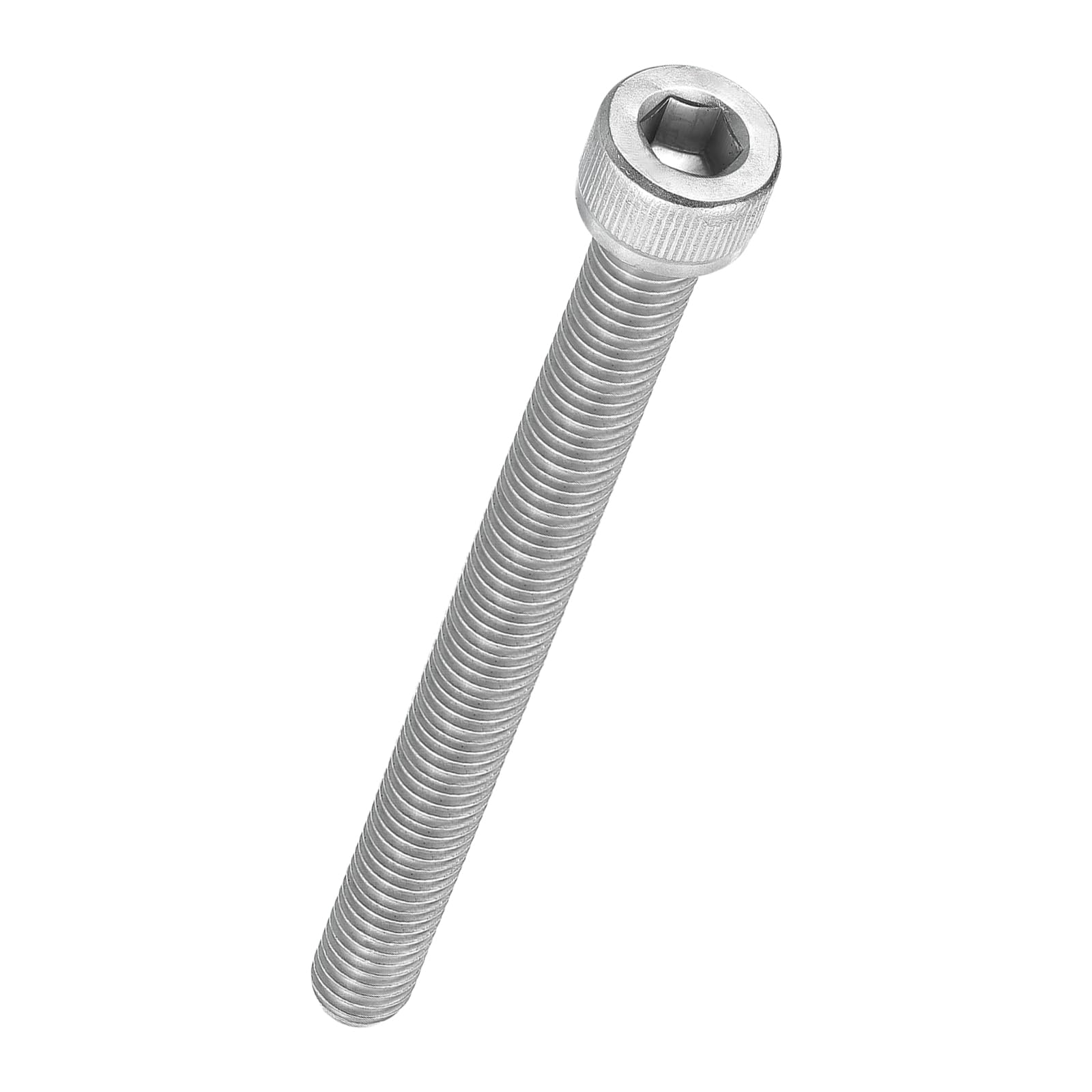 Kozelo 4pcs Socket Head Cap Screws - [M8-1.25 x 90mm] 304 Stainless Steel Allen Socket Drive for Electrical Motor 3D Printing Fan Engine Replacement Use, Silver — image 1