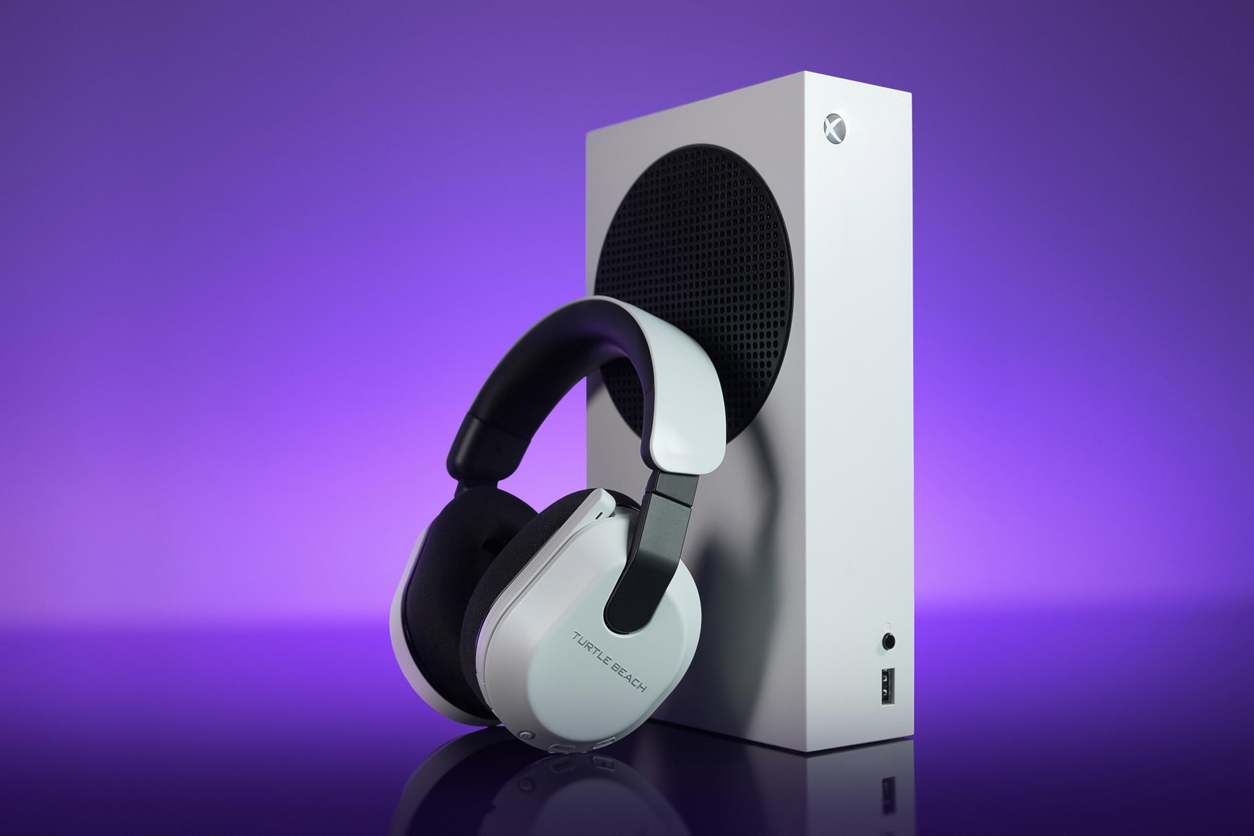 Turtle Beach Stealth 600 Auriculares inalámbricos multiplataforma amplificados para juegos para Xbox Series X|S, Xbox One, PC, PS5, PS4 y dispositivos móviles - Bluetooth, batería de 80 horas, micrófono con cancelación de ruido - Blanco