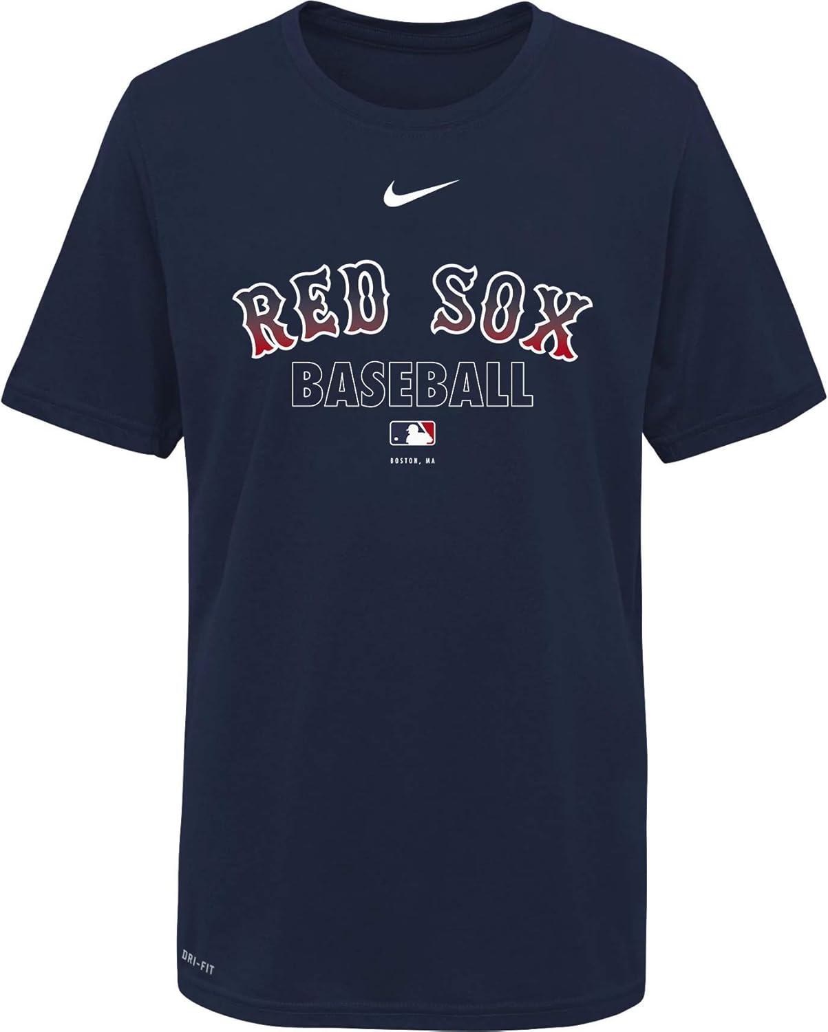 Amazon.com: Nike Youth Boston Red Sox Navy Dri-FIT Baseball T-Shirt: Clothing