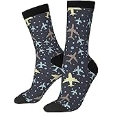 Novelty Funny Crew Socks, Cool Breathable Dress Socks Gift For Men Women