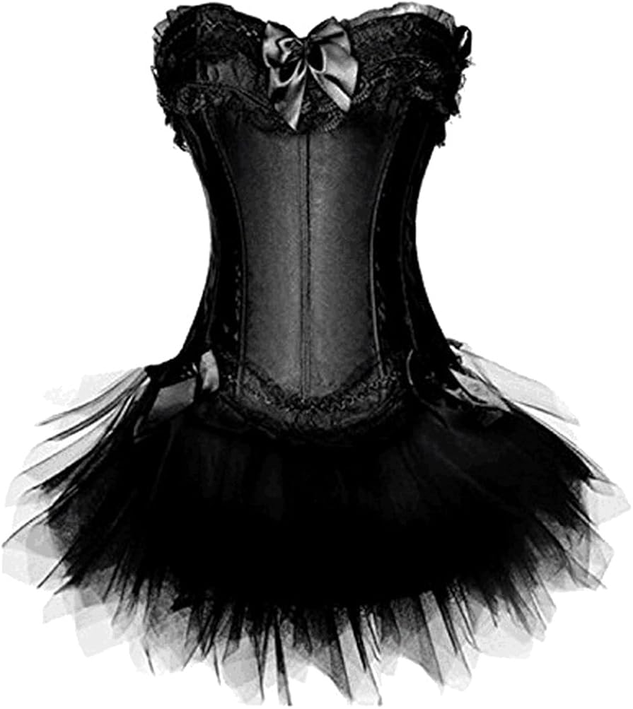 lace up corset skirt