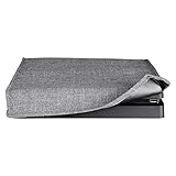eXtremeRate Gray Horizontal Dust Cover for PS4 Slim