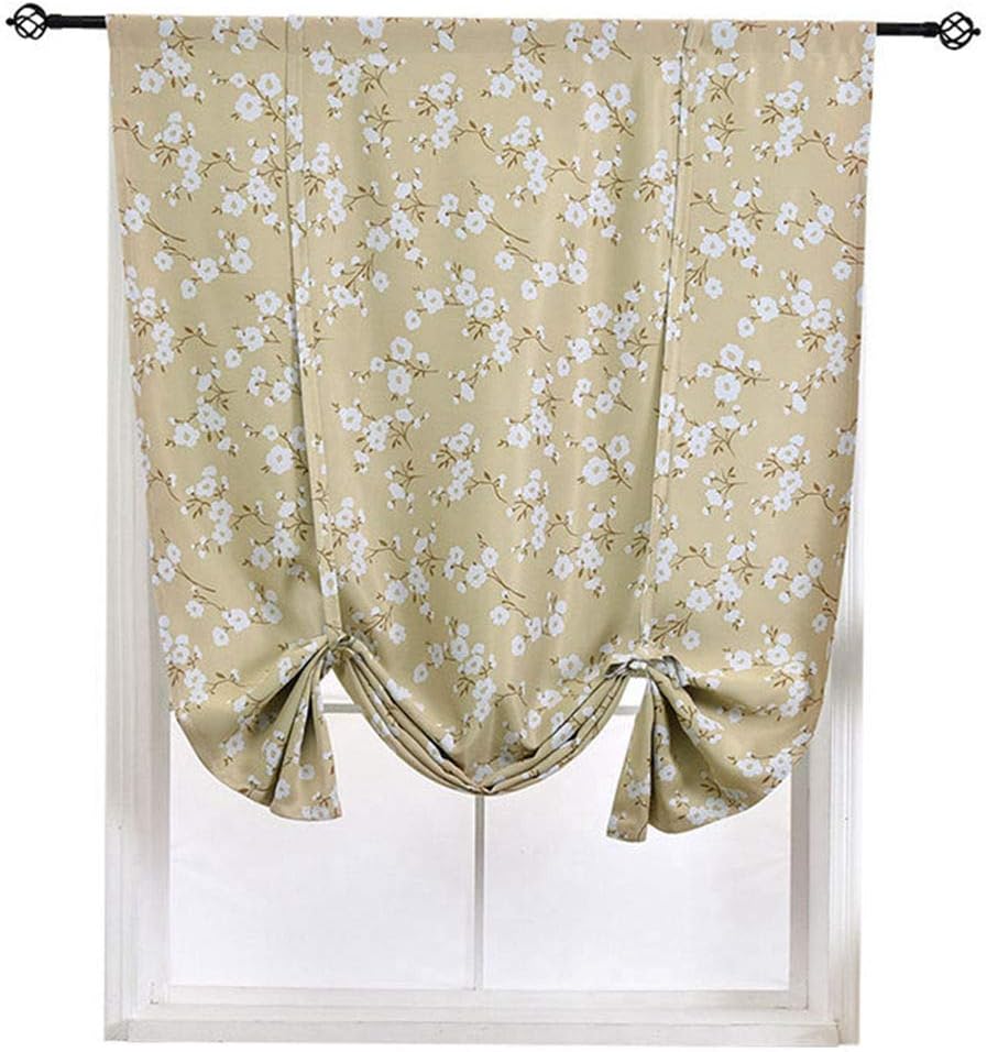 Homeyho Balloon Curtains Tie Up Curtains Flower Curtains For
