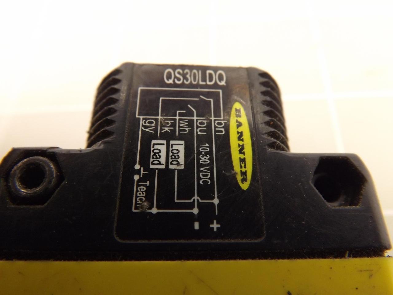 Banner Engineering Qs30ldq Photooelectric Sensor Electronic