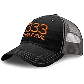 Custom Richardson Soft Mesh Cap Hat Embroidered 333 Half Evil B Embroidery Trucker Hats for Men & Women