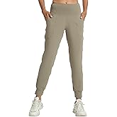 Rrosseyz Women's Joggers with Pockets Lightweight Soft Workout Athletic Pants for Camping Yoga Running