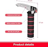 TOEVE 3 in 1 Car Door Handle for Disabled Elderly Red 1 Pack view 2