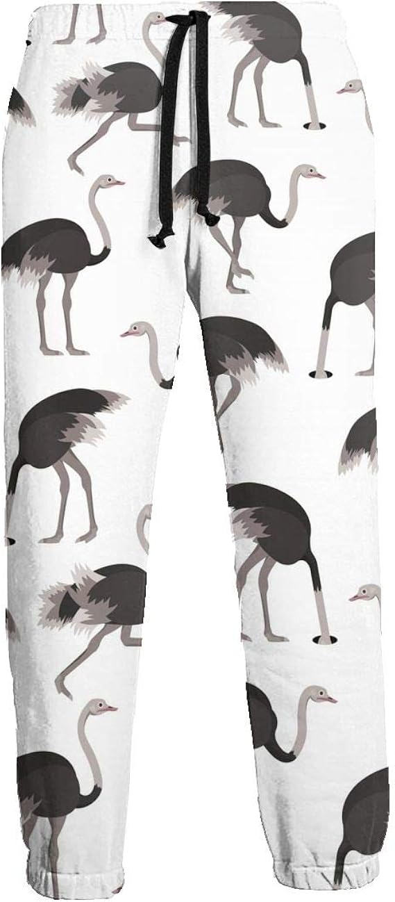 Amazon Co Jp ダチョウエスカピストメンズスタイリッシュジョガースウェットパンツジムフリースパンツズボンポケット付き 服 ファッション小物