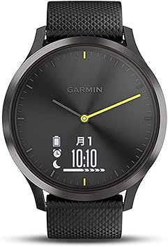 Amazon Garmin ガーミン Vivomovehr Sport Black スマートウォッチ 活動量計 防水 日本正規品 ガーミン Garmin 活動量計