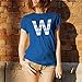 UGP Campus Apparel Chicago Flag W Mens T-Shirt - Medium - Royal
