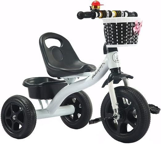 Amazon.com: XIAOYANG Radio Flyer Triciclo Equilibrio Bicicleta Bebé Niño Tricciclo Portátil con Campana Uso Interior y Exterior Coche de 1-3-6 Años Niño y Niña: Home \u0026 Kitchen