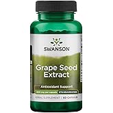 Swanson HERB Grape Seed EXT STD 500MG 60 Cap
