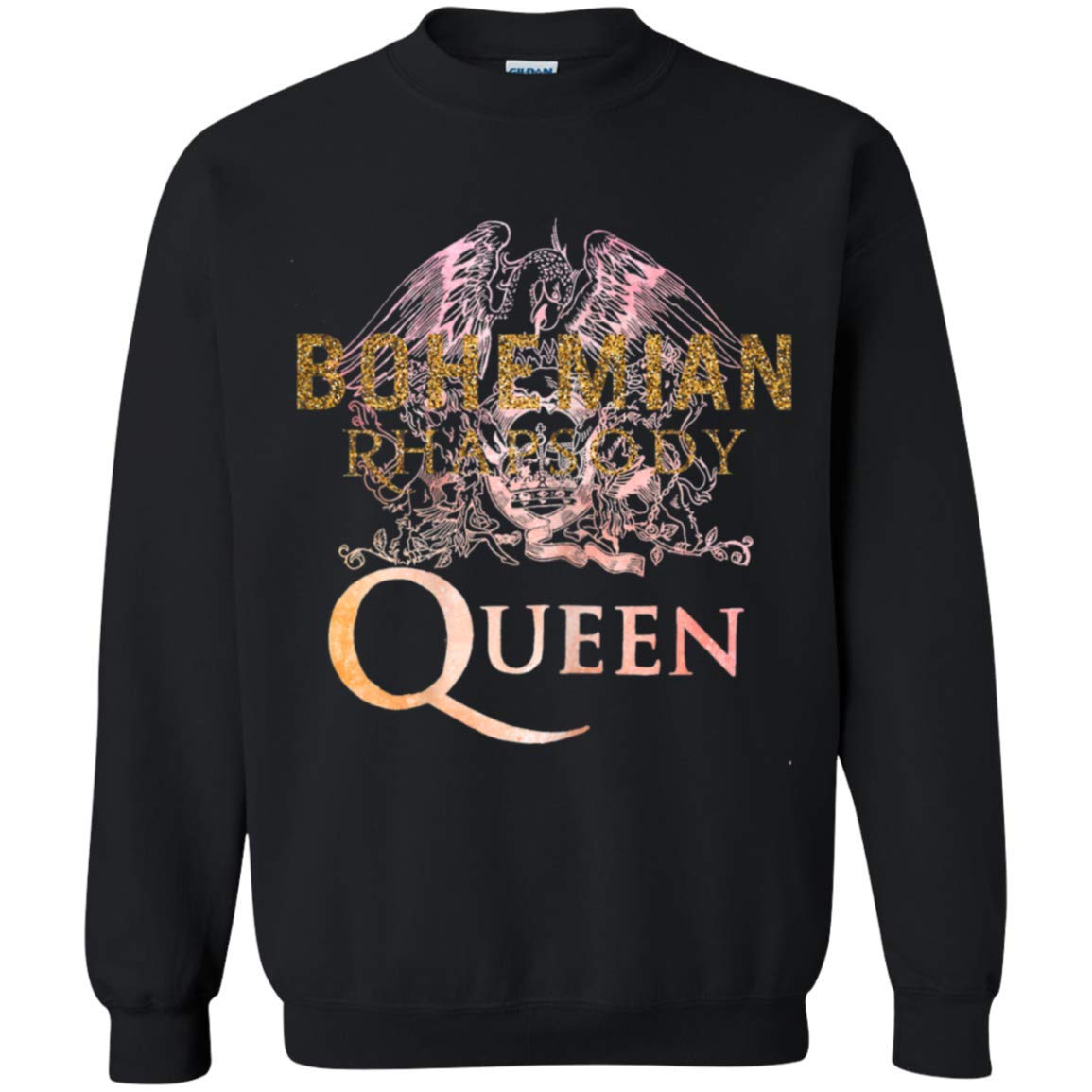 Queen Band Bohemian Rhapsody Royal Crewneck For Perfect Shirt Gift Idea