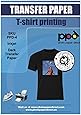 PPD Inkjet Iron-On Dark T Shirt Transfers Paper LTR 8.5x11