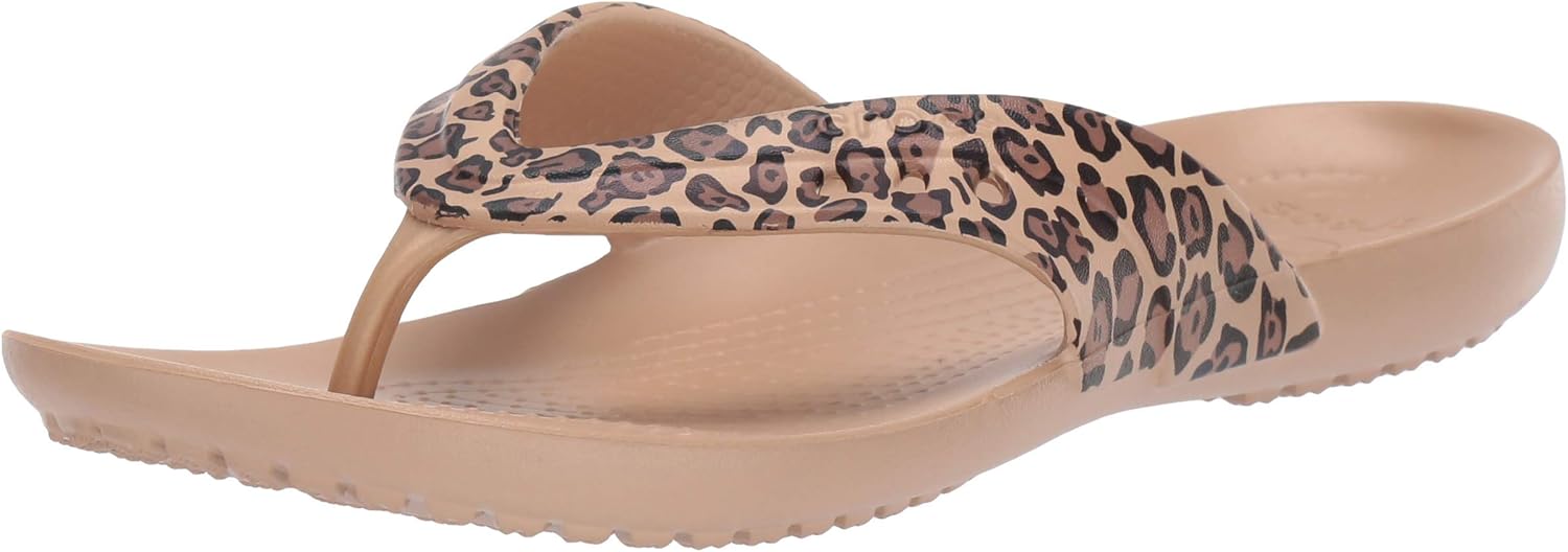 Crocs Women's Kadee Leopard Print FlipFlop Amazon.co.uk Shoes & Bags