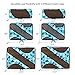 6 Set Packing Cubes,3 Various Sizes Travel Luggage Packing Organizers (Geometry)