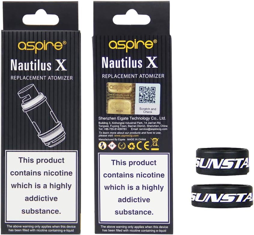 Aspire Nautilus X Coils 1.8 ohm Replacement Atomizer for Aspire Nautilus X Nautilus XS Tank Aspire X30 Rover Rover 2 Kit, Pack of 5 - Image 4