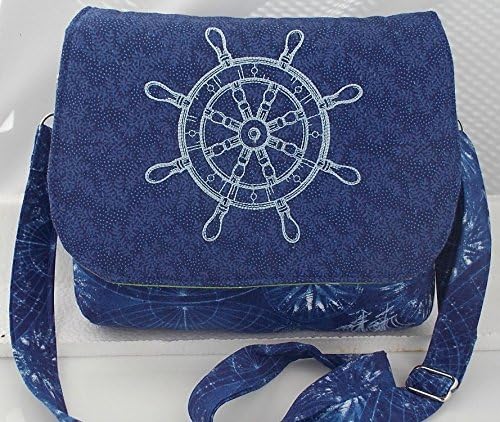 Mini Shoulder Bag - Ships Wheel