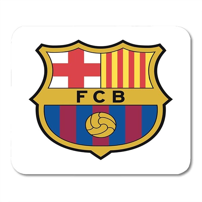 Amazon Co Jp Hzmjpad Barcalonaチーム バルセロナ スペイン 16年12月3 フットボールクラブエンブレム Barca マウスパッド パソコン 周辺機器