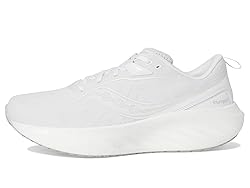 Saucony Men's Triumph 22 Sneaker, White, 9
