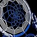 Caught Dreams Dream Catcher ~ Handmade Traditional Royal Blue and White