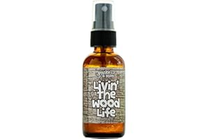 Frankie & Myrrh Livin' The Wood Life Aromatherapy Spray - Patchouli, Vanilla, Sandalwood, Cedar. Relaxation and Meditation Essential Oil Freshwater Mist. 100% Pure Oils.