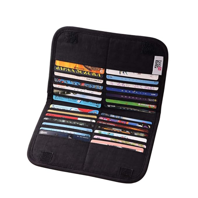 In Card Case Compact Wallet Slim Super Thin Large Multi Long Credit Card Id Bifold Organizer Card Holder