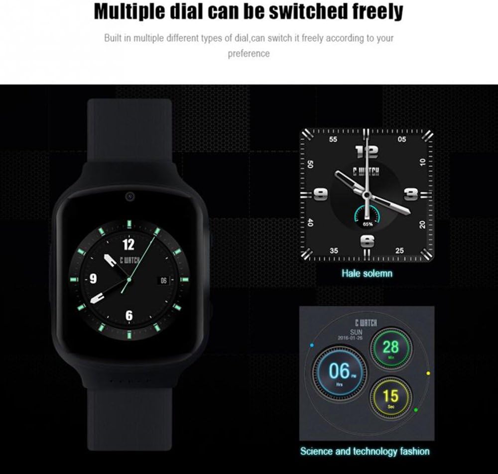 GYXTECH EX-Z80 Smartwatch Android 5.1 OS mtk6580 Quad Core Smart ...