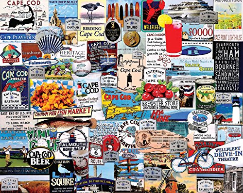 White Mountain Puzzles I Love Cape Cod Jigsaw Puzzle (1000 Piece)