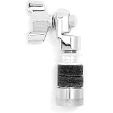 Hi-Hat Clutch, Quick Release Snap-On Mechanism for Fast Setup (SC-QRHHC) | Thread-Free Quick-Lock Setup with Bottom Nut That Stays Secure During Play for Fast Hi Hat Changes and Easy Assembly