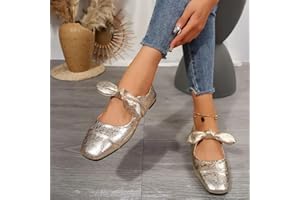 Open-Toe Shoes for Women, Thick Low Heel Women Shoes with Bow