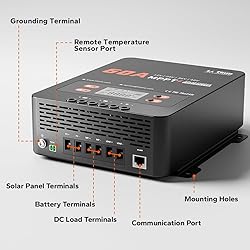 LiTime 60 Amp MPPT 12V/24V/48V Solar Charge