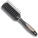 VOCOSTE Vent Hair Brush, Detangling Wet Brush, Black | Ball Tips Protect Scalp, Comfortable Grip, for All Hair Types, Unisex