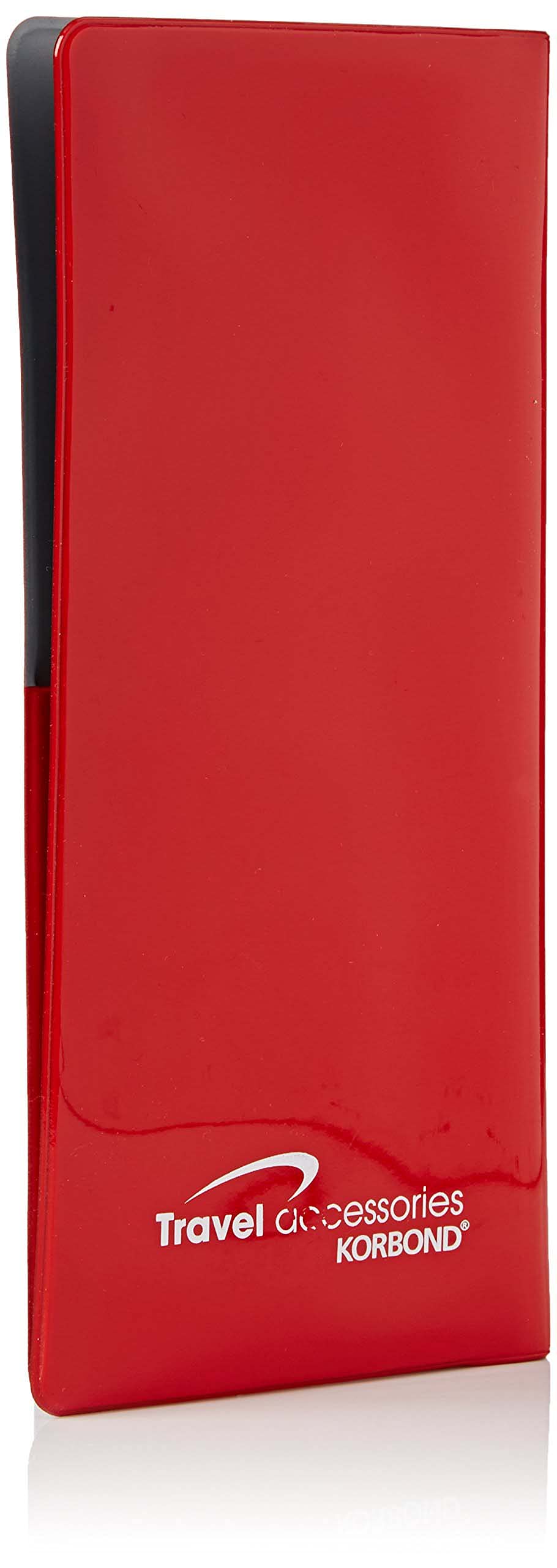 Korbond PVC Document Holder Packing Organiser, 25 cm, Multicolour