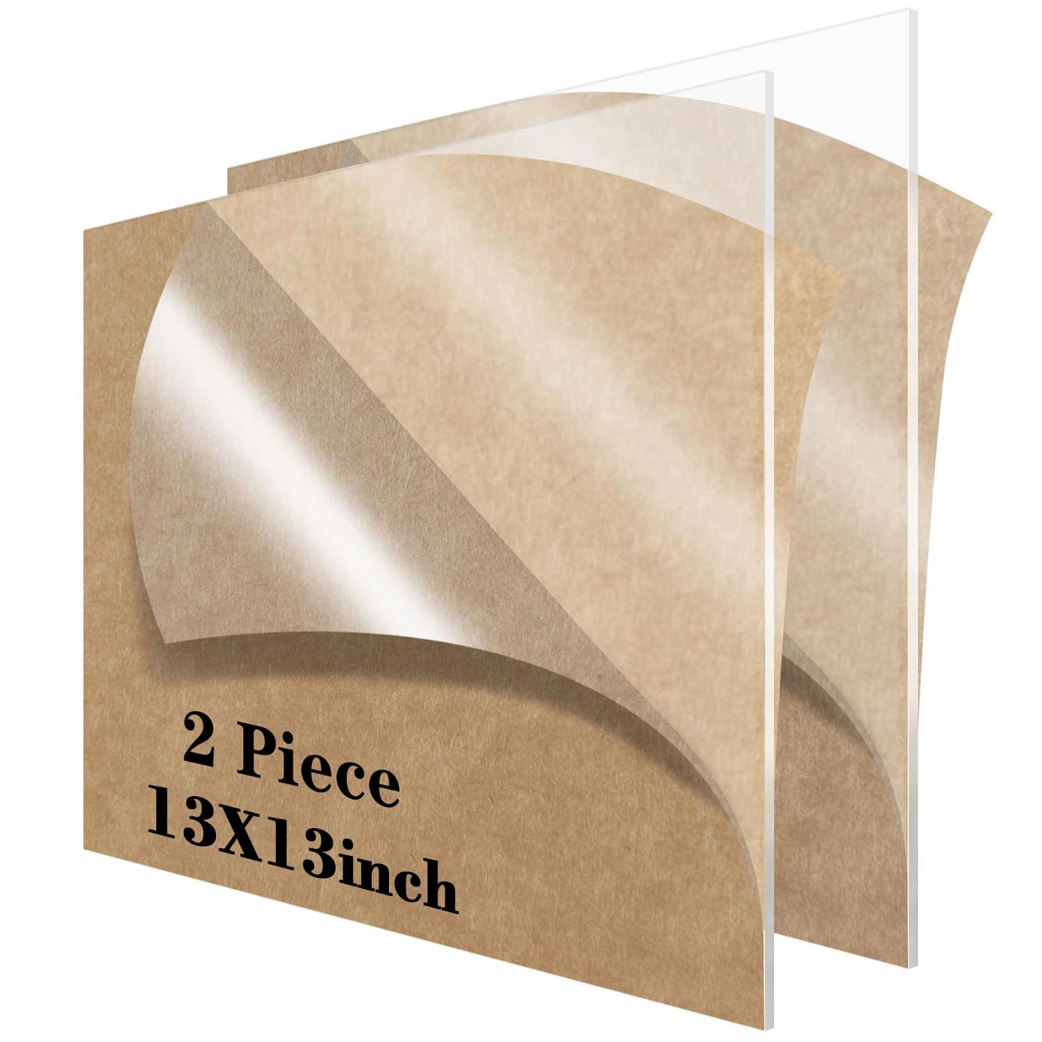 Lesnlok 13 x 13 Acrylic Sheet 1/8 Thick 3mm 2