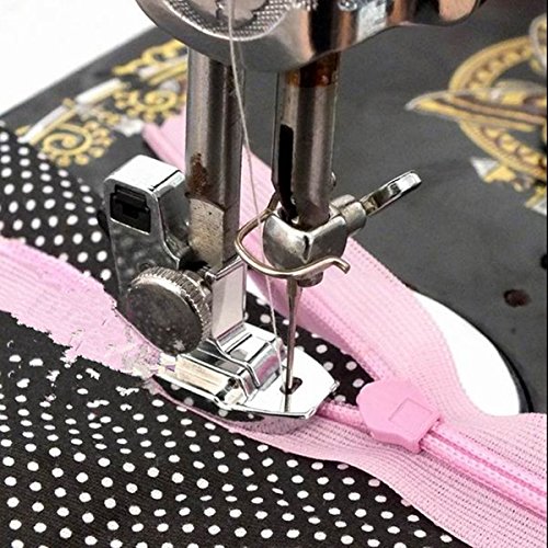 [Free Shipping] Invisible Zipper Presser Foot Sewing Machine Presser Foot Sewing Tool // Coser pie herramienta de coser pie de la mÃ¡quina prensatelas prensatelas cremallera invisible