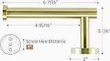 KES Towel and Toilet Roll Holder Set SUS304 Brushed Gold LA20BZ-21 view 8