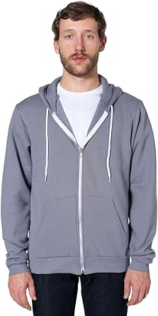 american apparel zip hoodie
