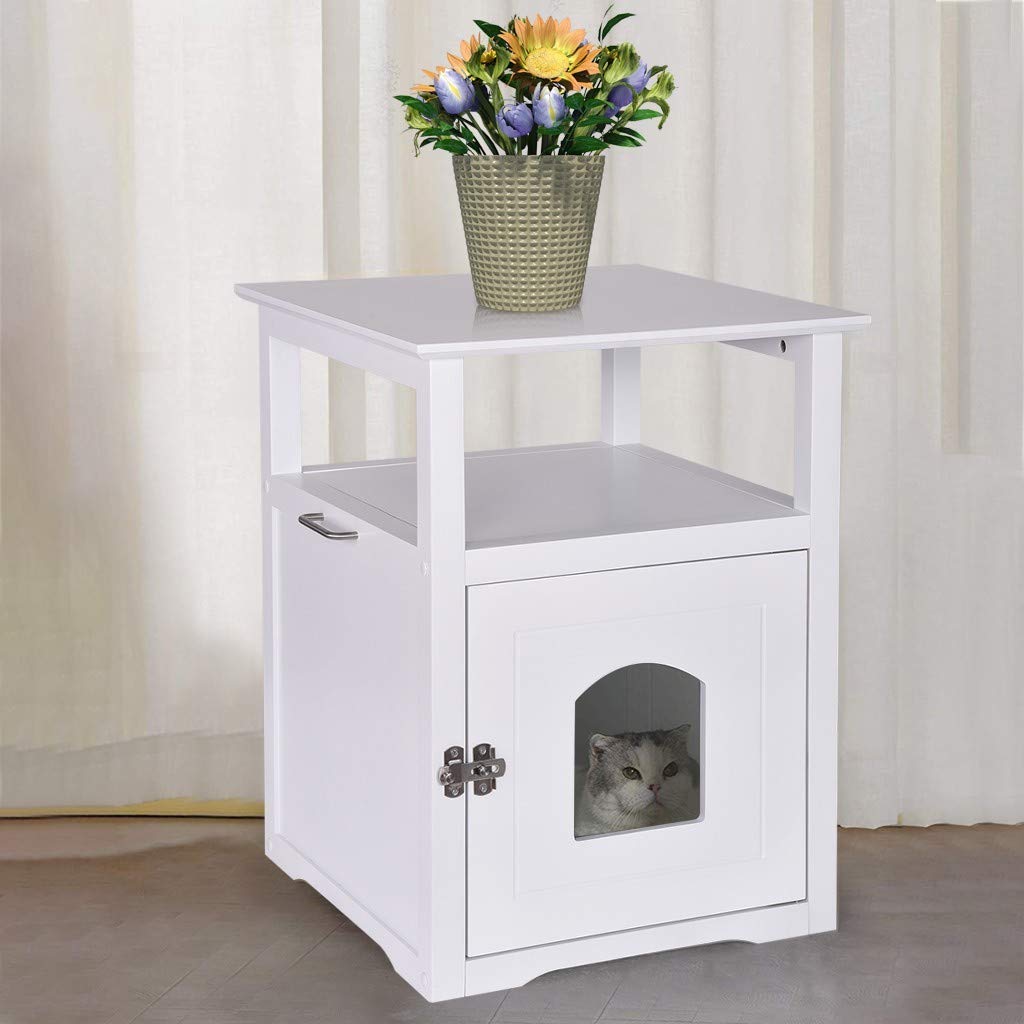 Best Litter Box Enclosure Nightstand Sweet Life Daily