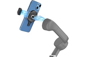 Gaekol Magnetic Quick-Release Mount Adapter for DJI Osmo Mobile 8/7P/7, Smartphone Gimbal Stabilizer, Compatible with DJI OM Multifunctional Module/OM Tracking Module