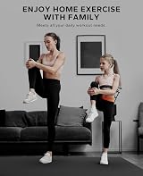 HAPBEAR Thick Non Slip Gym Mat 244x183x8mm PVC Large for Home Gym Yoga Pilates view 7