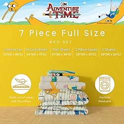 Franco Adventure Time Finn & Jake Bedding 7 Piece