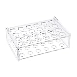 uxcell Test Tube Rack Holder Lab Stand Acrylic