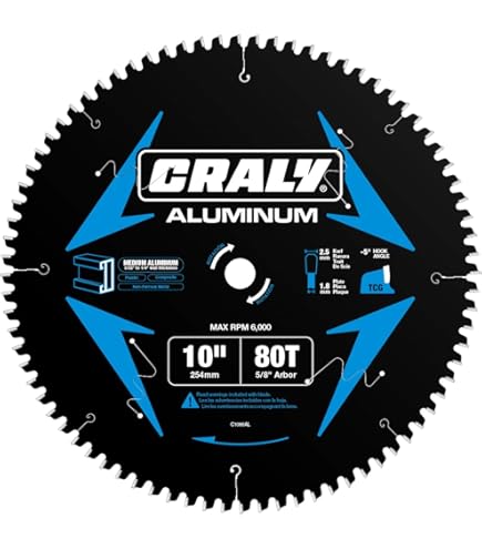 Amazon.com: Oshlun SBF-065048 6-1/2-Inch 48 Tooth TCG Saw